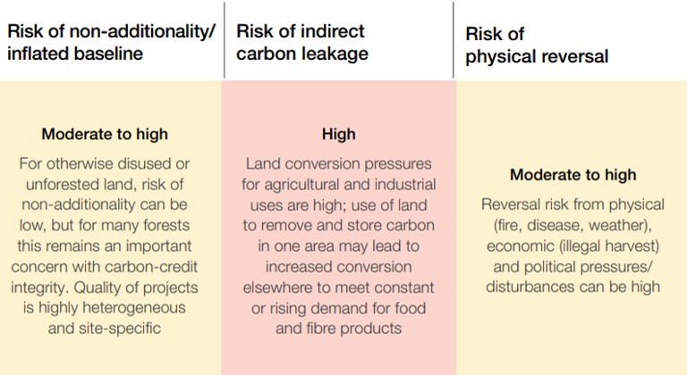 Adapted from the World Economic Forum Net-Zero to Net-Negative: A Guide for Leaders on Carbon Removal. Available here