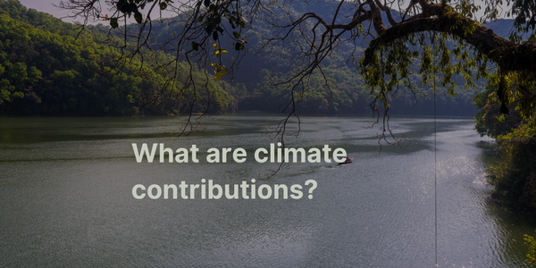 What are climate contributions?