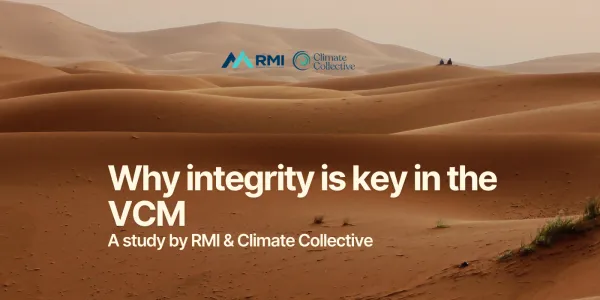 Integrity helps scale a high-impact VCM. Here's why.